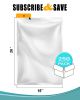 Pack of 250 Jumbo Co-Extruded Vacuum Pouches 16 x 26 Clear Vacuum Food Bags 16x26. Thickness 3 mil Thick. Polyethylene Bags for Packing and Storing. P