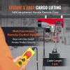VEVOR 440lbs Electric Hoist with 14ft Wired Remote Control, Jeep Top Removal Lift 110 Volt with 40ft Single Cable Lifting Height & Pure Copper Motor,