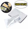 Pack of 1000 Co-Extruded Vacuum Pouches; Clear 6 x 8. Vacuum Food Bags 6x8. 3 mil Thickness. USDA Approved. Polyethylene Bags for Packing and Storing.