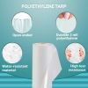 Roll of Polyethylene Tarp 20ft x 100ft. Clear Low Density Bags. Thickness 3 mil. Plastic Bags for Storing and Transporting. Ideal for Industrial Appli