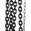 Chain hoist 11000lbs 5T capacity 10ft wIth 2 heavy duty hooks,Manual chain hoist steel construction,Black