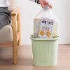Outdoor Trash Bags Large 33" x 40"; Pack of 500 Clear Trash Can Liners; Thin 0.47 Mil Polyethylene Big Garbage Bags Unscented; Leakproof Waste Basket