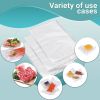 Pack of 250 Jumbo Co-Extruded Vacuum Pouches 16 x 26 Clear Vacuum Food Bags 16x26. Thickness 3 mil Thick. Polyethylene Bags for Packing and Storing. P