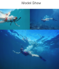 2L Single-bottle respirator diving equipment.  Constant pressure 2 Mpa breathing 25-30Minutes snorkel mask snorkeling tube protective back bag, diving