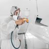 Full Face Respirator Mask Reusable Gas Mask 6800 Facepiece Respirator 15 in1 Full Face Cover Set with Storage Bag Against Gases Dust Vapors for Weldin