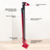 48" High Lift Ratcheting Off Road Utility Farm Jack